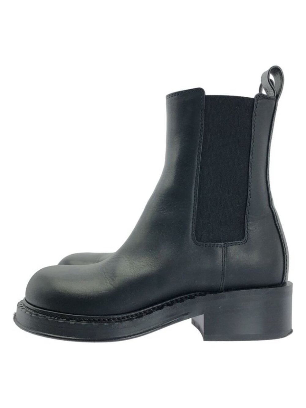 Bottega Veneta Lug Side Gore Chelsea Boots Black 34 - Picture 2 of 9